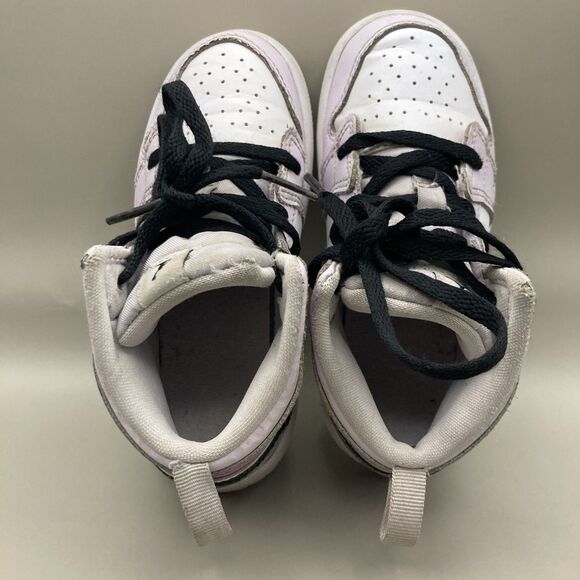 Nike Air Jordan 1Mid Barely Grape Toddler High Top Shoes Sneakers DQ8425-501 9C - Picture 9 of 10